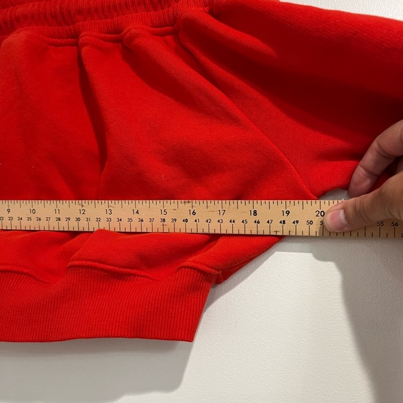 Ivypark x Beyoncé Red Cropped Off the Shoulder Sweatshirt Sz. S - Picture 5 of 8